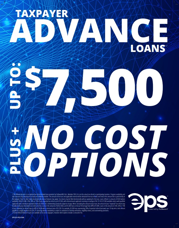 EPS Refund Advance — up to $7,500 with no cost options